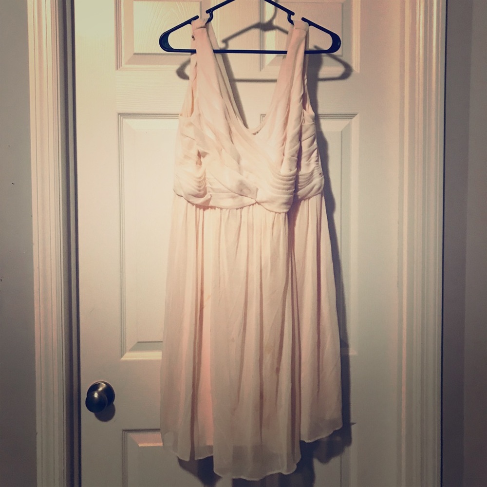 Formal dress peach